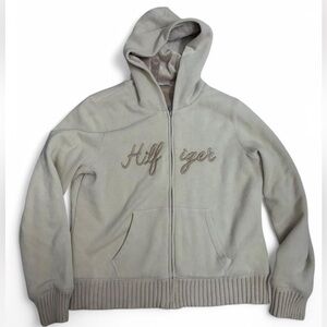 Tommy Hilfiger Beige Fleece Hoodie